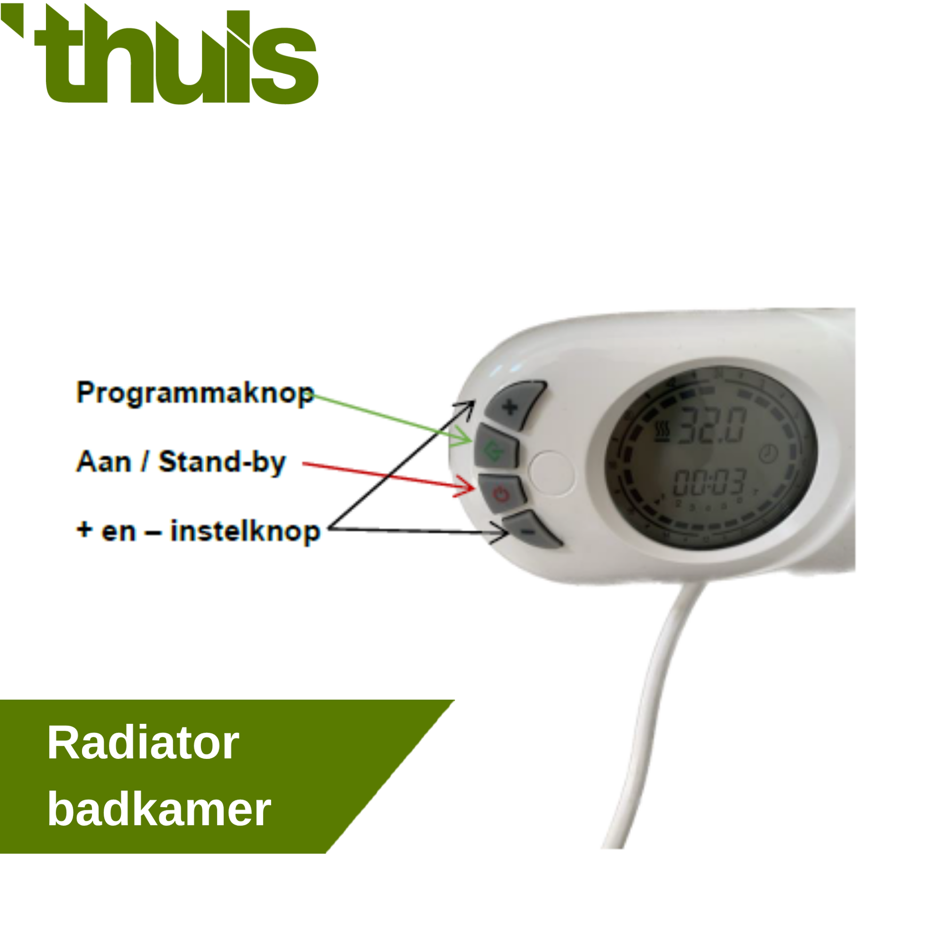 radiator badkamer